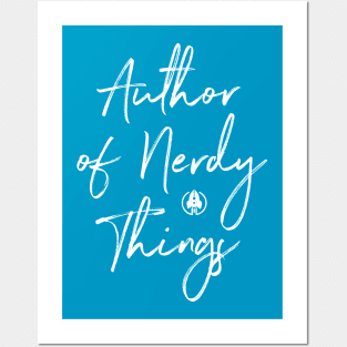 Author of Nerdy Things Posters and Art